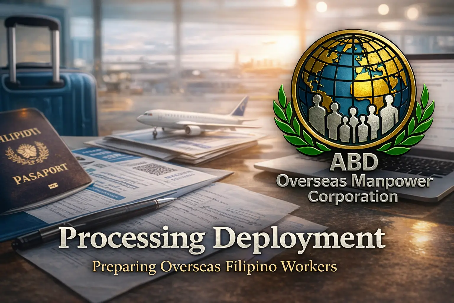 Processing deployment coordination for overseas manpower by ABD Overseas Manpower Corporation