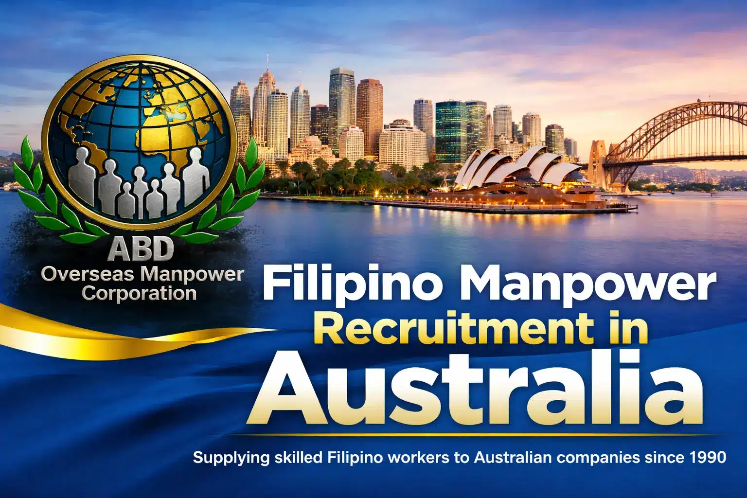 Filipino manpower recruitment in Australia for employers by ABD Overseas Manpower Corporation