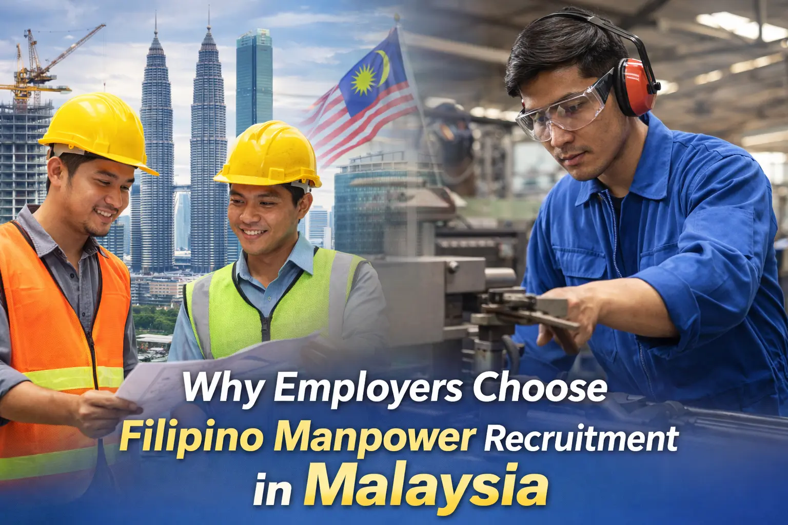 Filipino workforce supporting Malaysia construction and manufacturing sectors
