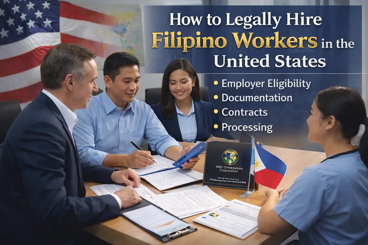 Employer compliance planning for legally hiring Filipino workers in the United States