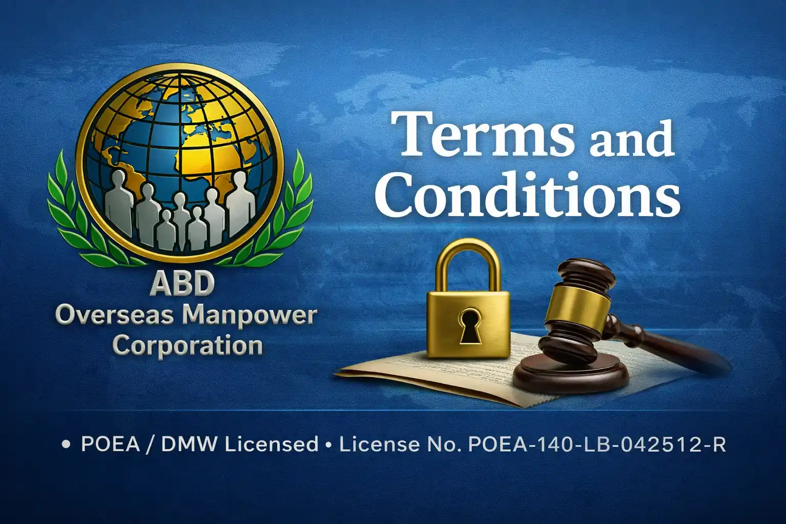 terms and conditions | ABD Overseas Manpower