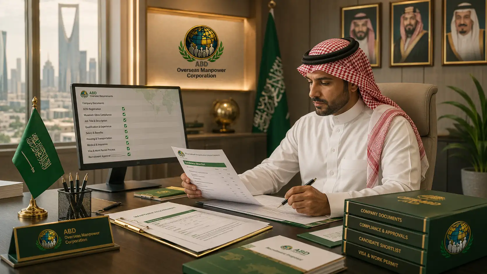 شروط استقدام عمالة مهنية لأصحاب العمل في السعودية